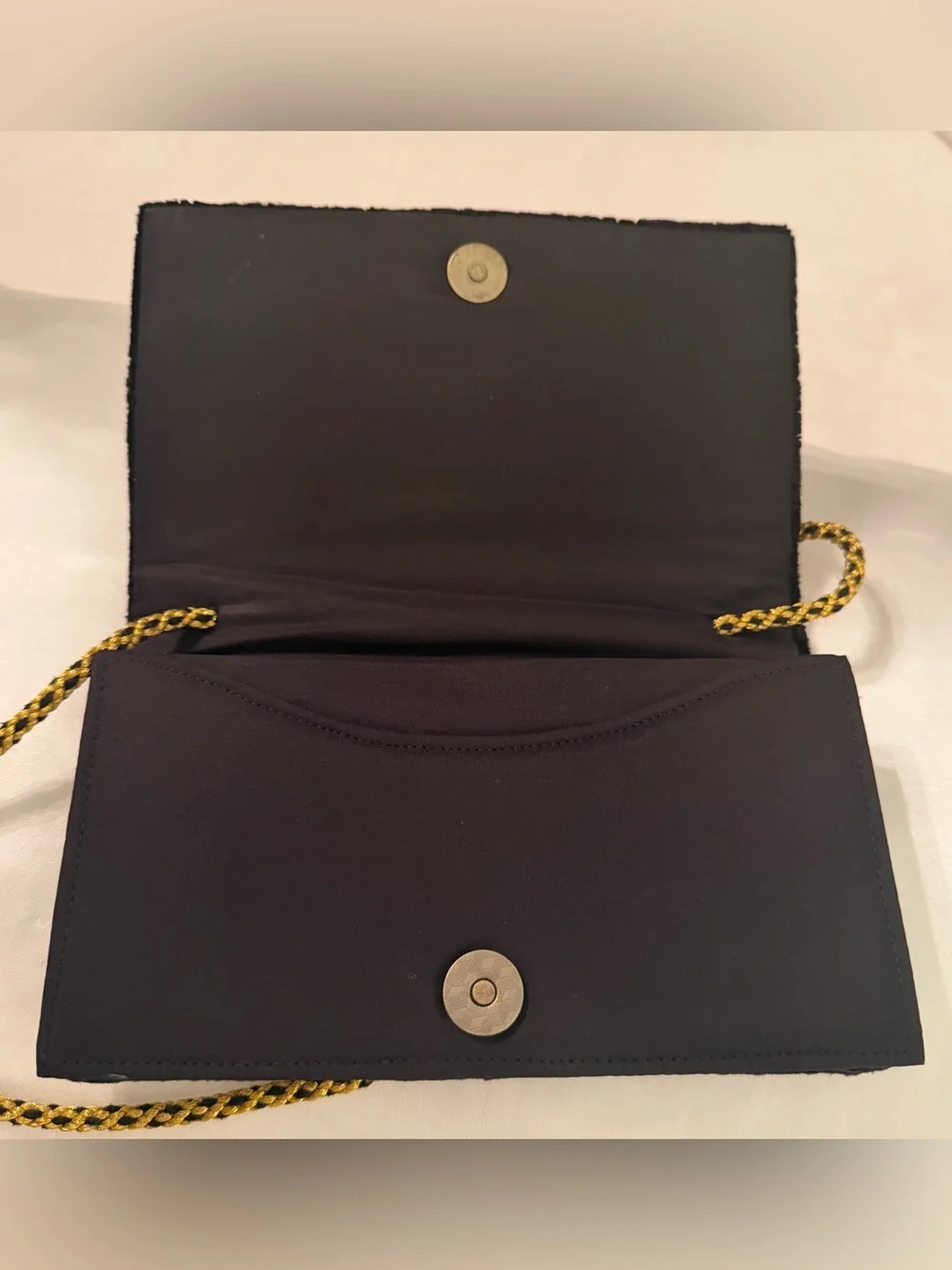 Vintage Zardozi Embroidery Shoulder Clutch Bag
